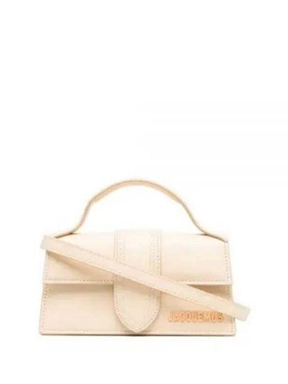 Le Bambino Small Flap Shoulder Bag Ivory - JACQUEMUS - BALAAN 2