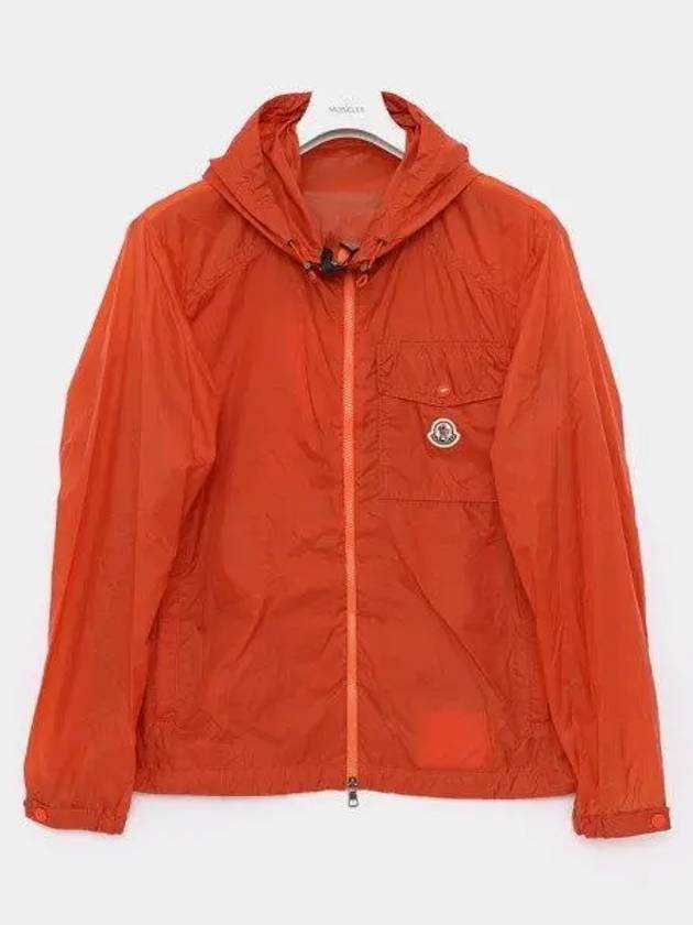 Samakar patch logo nylon hooded men s jacket 1A00152 595F3 336 1042887 - MONCLER - BALAAN 1