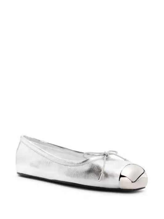 Ballerina Flat Shoes White - ALEXANDER MCQUEEN - BALAAN 2