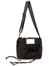 Lightweight string foldable shoulder cross bag black - THE GREEN LAB - BALAAN 1