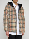 Reversible Vintage Check Hooded Jacket Archive Beige - BURBERRY - BALAAN 6