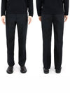 Men's Tailored Wool Trousers Pants Black ITPALU ITAT61564999 - RVR LARDINI - BALAAN 2