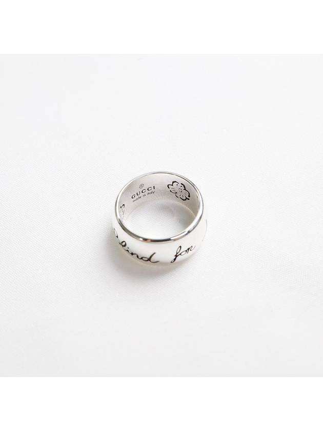 Blind For Love Ring Silver YBC455248001 - GUCCI - BALAAN 5