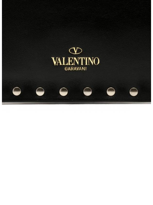 Rockstud medium clutch bag LW2P0269 BLACK - VALENTINO - BALAAN 4