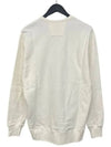 Men's Graphic Print Long Sleeve Sweatshirt White - CP COMPANY - BALAAN 5