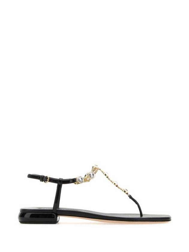 Sandals 5Y145EF010069 F0002 Black - MIU MIU - BALAAN 1