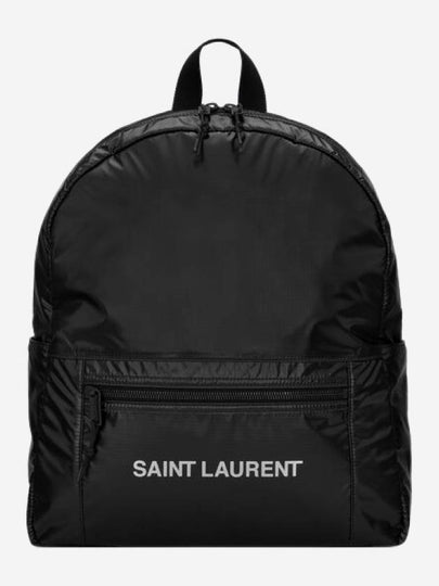 Nuxx Backpack In Nylon Backpack Black - SAINT LAURENT - BALAAN 2