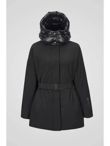 Cortina Mid Black Women s Down Jacket - DUVETICA - BALAAN 1