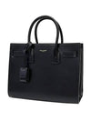 Sac De Jour Small Smooth Leather Baby Tote Bag Black - SAINT LAURENT - BALAAN 3