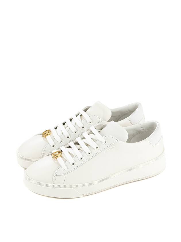 Men's RYVER Low Top Sneakers White 6304573 - BALLY - BALAAN 1