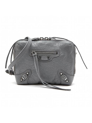 Classic Reporter Chain Cross Bag Grey - BALENCIAGA - BALAAN 1