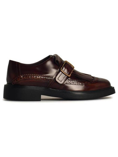 Tod'S 'Monkstrao' Brown Leather Scarpa - TOD'S - BALAAN 1