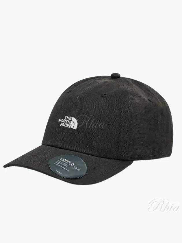 Washed Norm Cotton Ball Cap Black - THE NORTH FACE - BALAAN 2