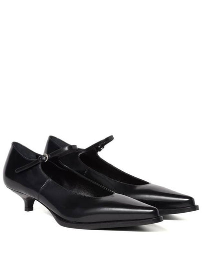 Miu Miu 35Mm Brushed Leather Pumps - MIU MIU - BALAAN 2