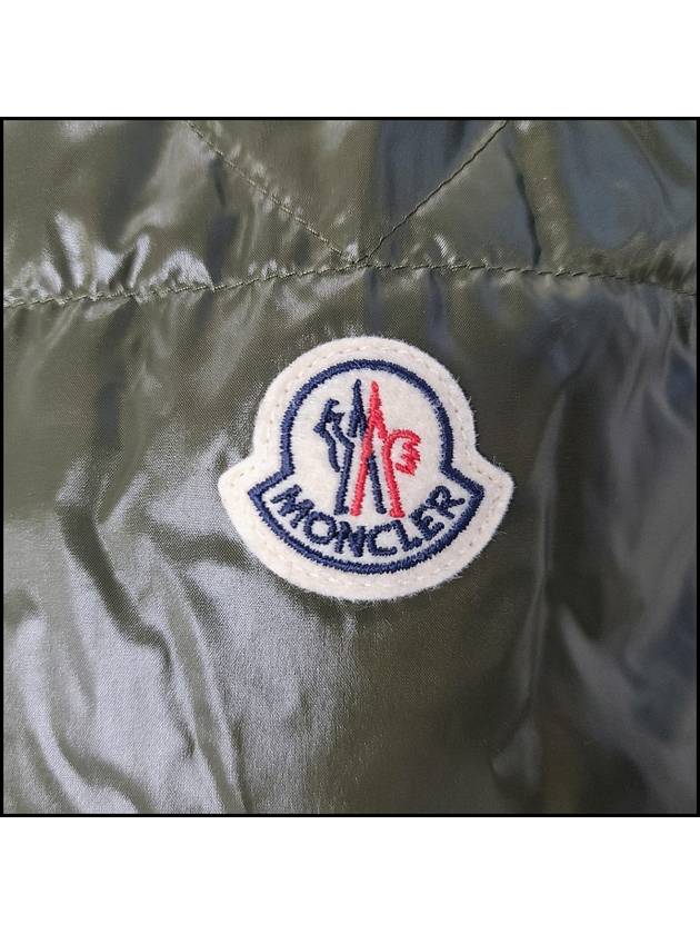 Guerin double-sided logo patch padded khaki black - MONCLER - BALAAN 8