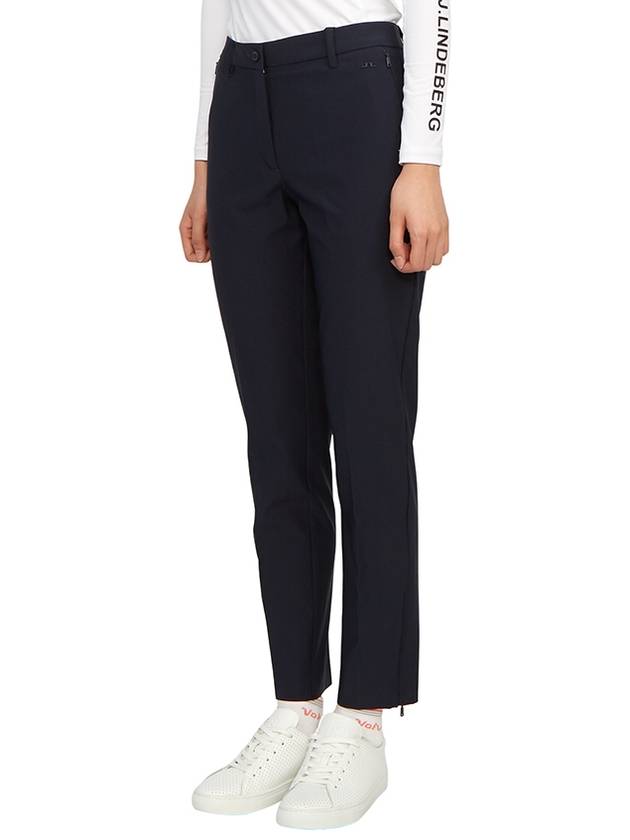 Women's Pia Striped Golf Pants Navy - J.LINDEBERG - BALAAN 3