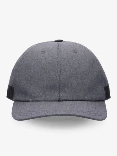 Typewriter Cloth Base Ball Cap Hat Grey - THOM BROWNE - BALAAN 2