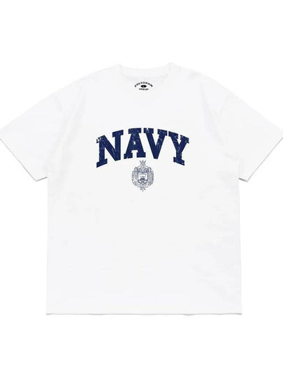 VINT NAVAL ACADEMY T SHIRTS WHITE - POLYGRAM - BALAAN 2