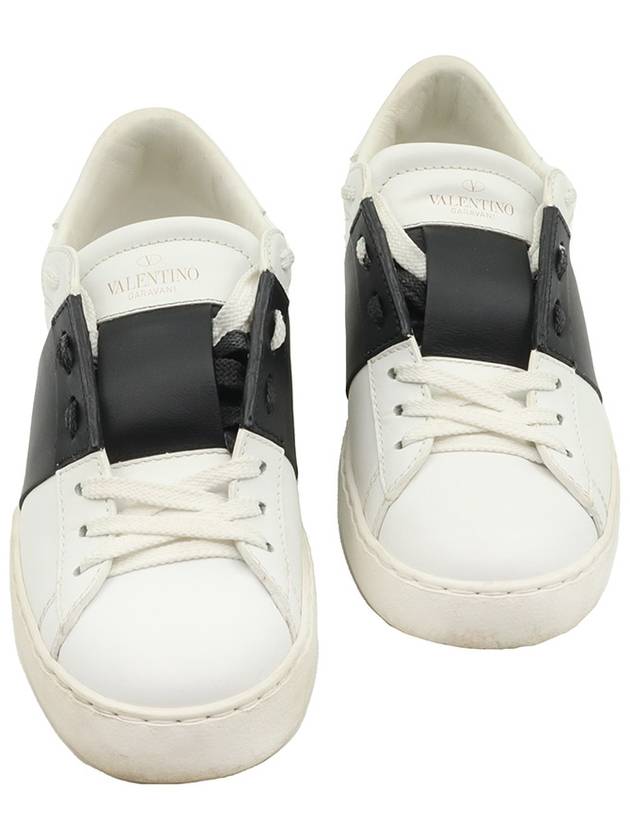 Women s Valentino SW2S0781 White Hidden Open Band Sneakers 36 gt Gangbuk used luxury goods - VALENTINO - BALAAN 2