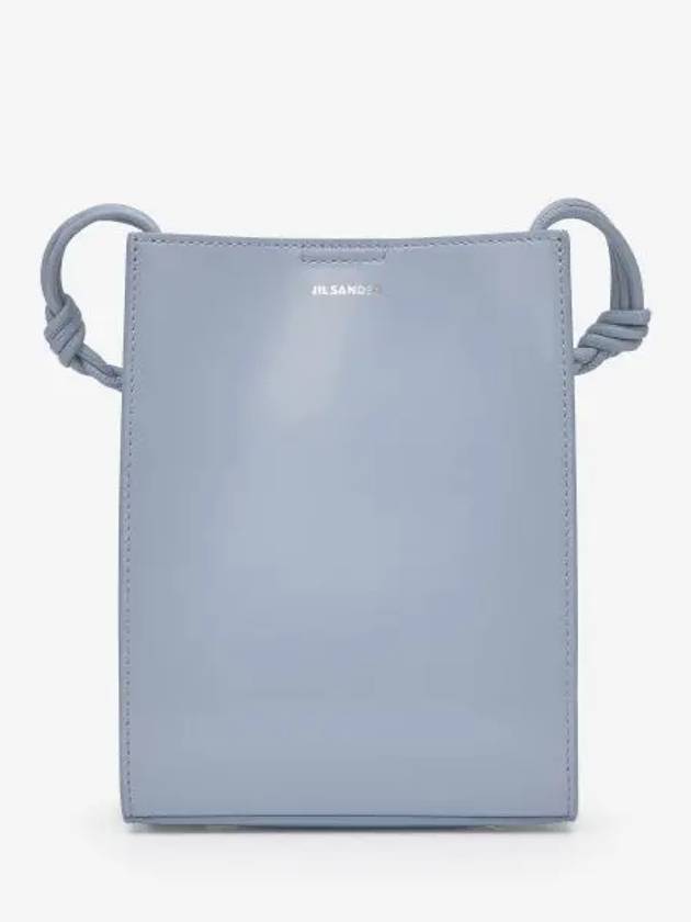 Refurbished Small Tangle Shoulder Bag Light Blue JSPU853173WUB69159N457 - JIL SANDER - BALAAN 1