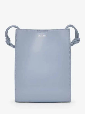 Refurbished Small Tangle Shoulder Bag Light Blue JSPU853173WUB69159N457 - JIL SANDER - BALAAN 1