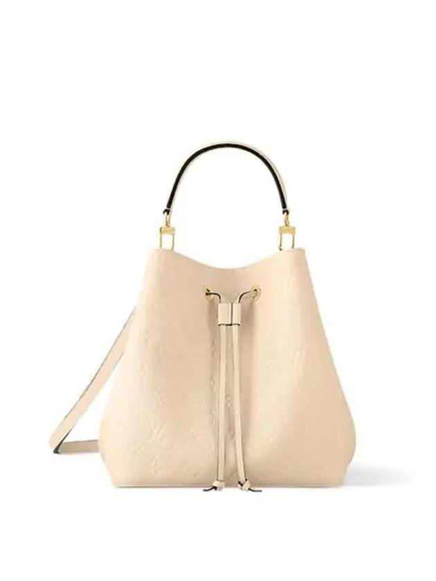 Neonoe MM Leather Bucket Bag Cream - LOUIS VUITTON - BALAAN 2