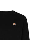 Fox Head Patch Classic Sweatshirt Black - MAISON KITSUNE - BALAAN 3