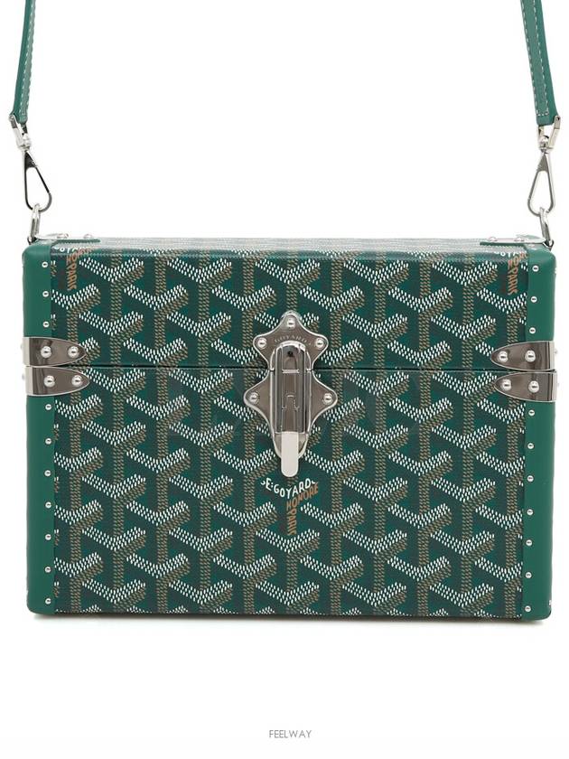 Cassette trunk bag green cross CASSETPM - GOYARD - BALAAN 1