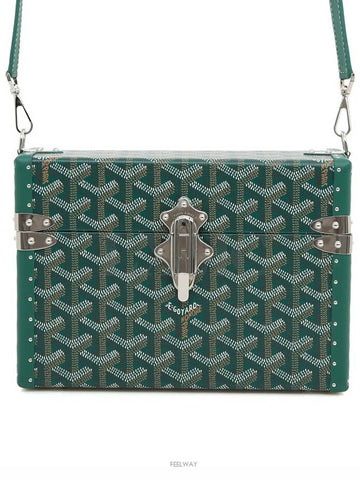 Cassette trunk bag green cross CASSETPM - GOYARD - BALAAN 1