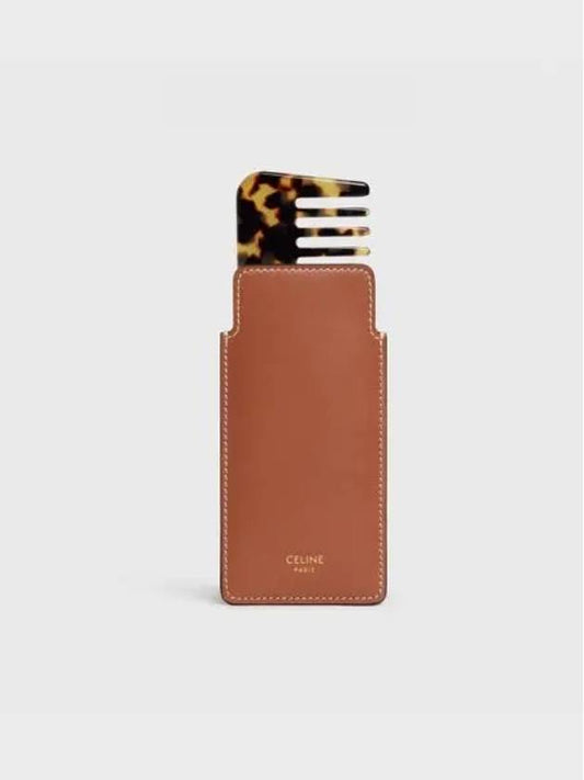 Small hair comb case soft calfskin 4M1053DVA 04LU - CELINE - BALAAN 1