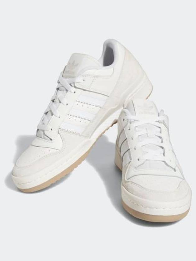 Classic Forum Low Top Sneakers Chalk White - ADIDAS - BALAAN 5