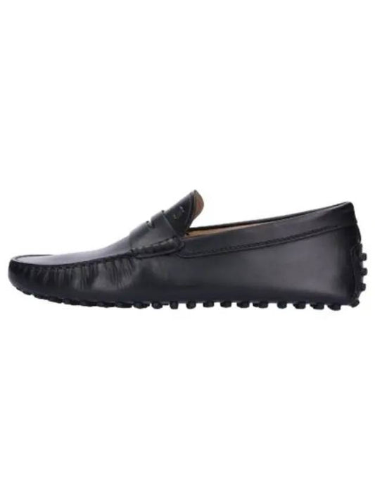 Gomino leather driving shoes black - TOD'S - BALAAN 1