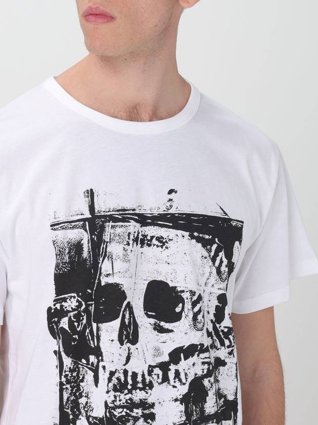 T-shirt Alexander McQueen con stampa teschio - ALEXANDER MCQUEEN - BALAAN 5