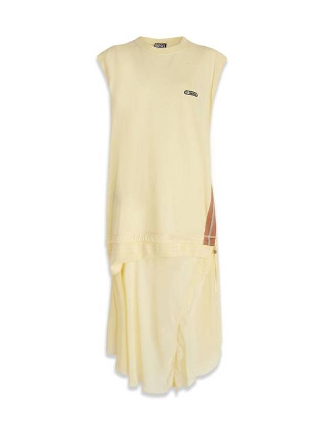 D Rollace Short Dress Yellow - DIESEL - BALAAN 1