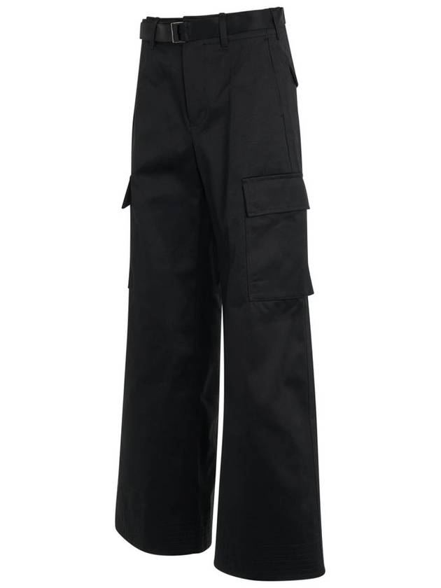 24 ss Cotton Gabardine Pants 2407078651 B0031023748 - SACAI - BALAAN 4