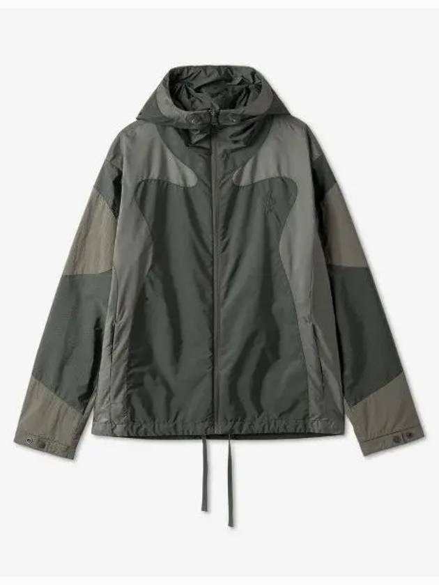 Men's Hague Hooded Jacket Khaki - MONCLER - BALAAN 1