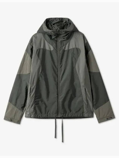 The Hague Hooded Jacket Khaki I10911A00136539ZD83B - MONCLER - BALAAN 1