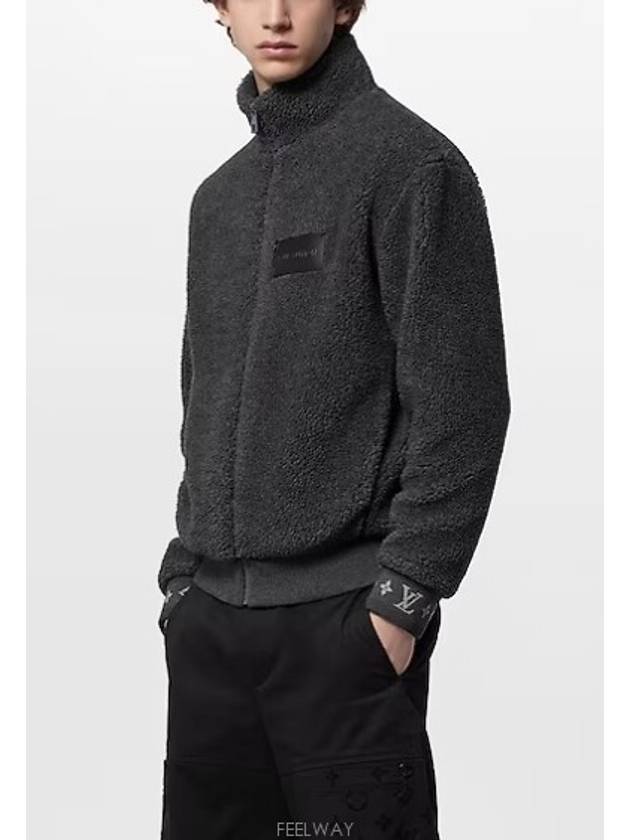 1AFBA0 Fleece Blouson Jacket - LOUIS VUITTON - BALAAN 3