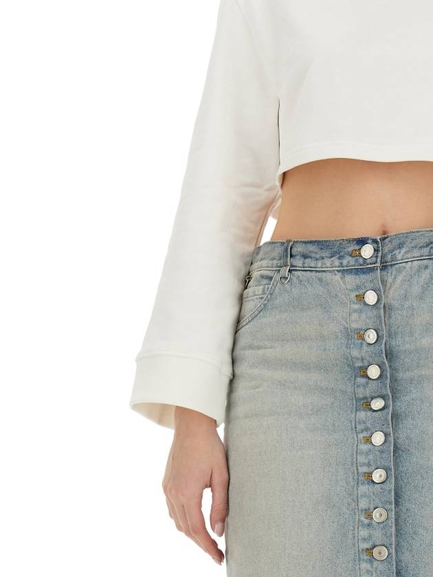 CROPPED SWEATSHIRT - COURREGES - BALAAN 4