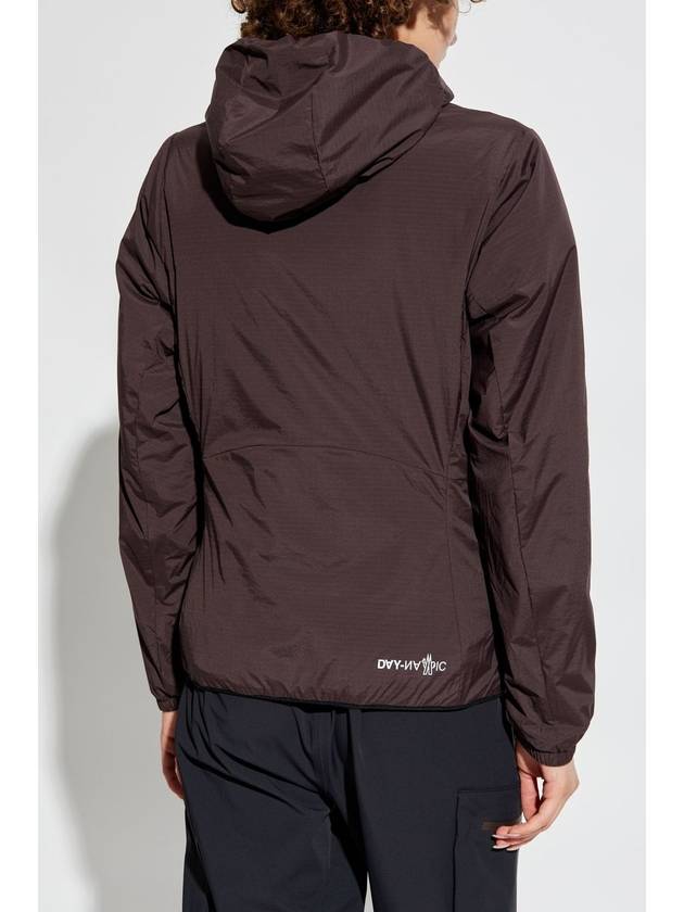 Mietres Zip-Up Hoodie Dark Brown - MONCLER - BALAAN 5