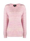 Women's Elisa Knit Top Pink - A.P.C. - BALAAN 2