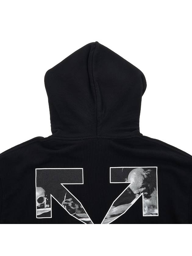 Caravaggio Arrow Hoodie Black - OFF WHITE - BALAAN 10