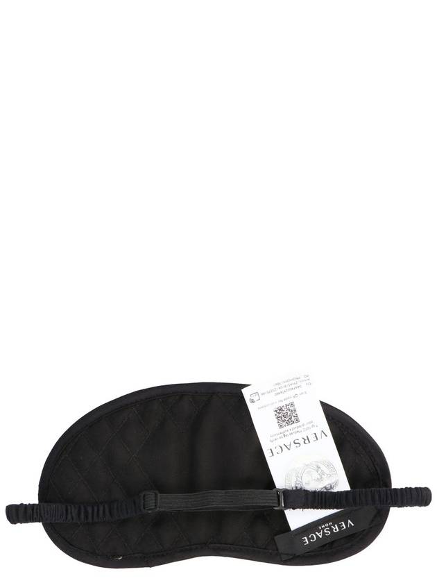 Medusa Print Sleep Mask Black - VERSACE - BALAAN 4