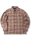 Hunting Flannel Check Long Sleeve Shirt Jacket Beige - OFFGRID - BALAAN 2