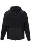 Nylon Metal Watro-TC Hooded Jacket Black - STONE ISLAND - BALAAN 3