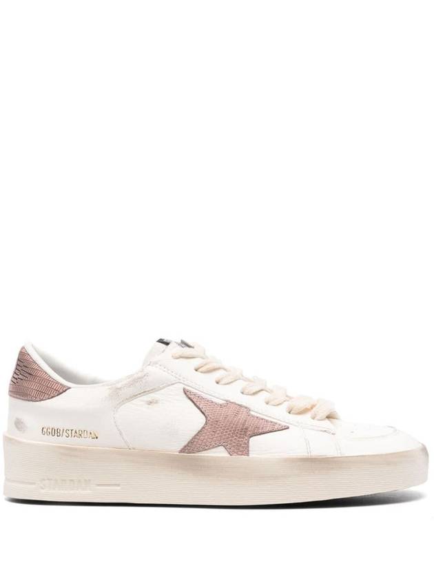 Stardan Low-Top Sneakers Pink Cream - GOLDEN GOOSE - BALAAN 2