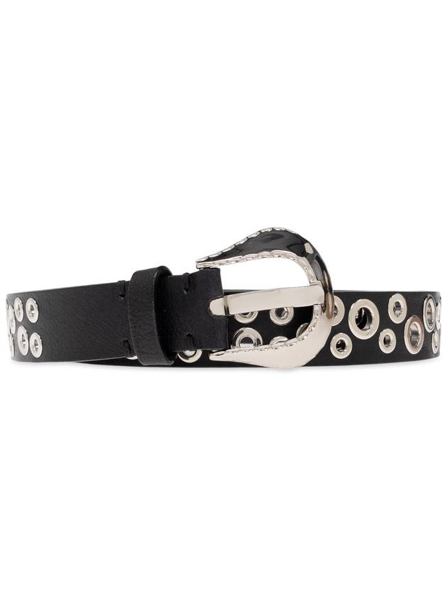 Golden Goose Leather Belt, Women's, Black - GOLDEN GOOSE - BALAAN 1