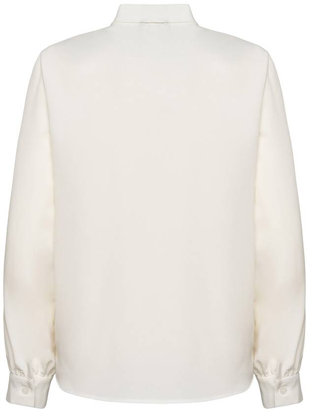 pussybow blouse ivory - CLAIR DE SAGE - BALAAN 2