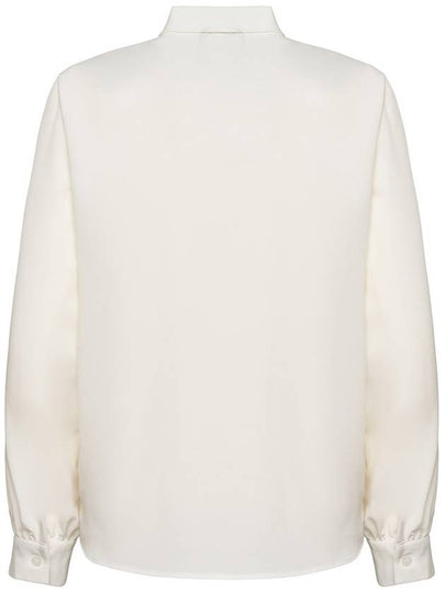 pussybow blouse ivory - CLAIR DE SAGE - BALAAN 2