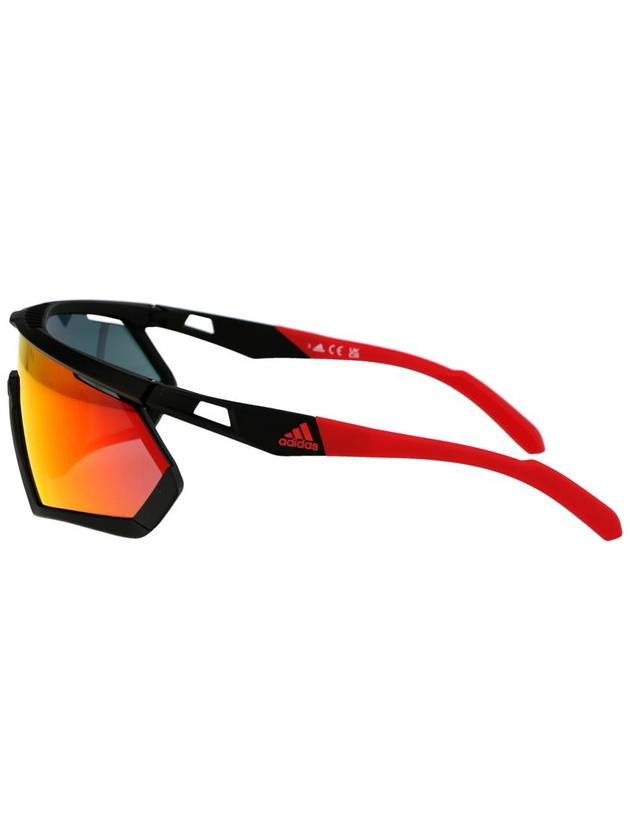 Eyewear Sports Shield Frame Sunglasses Red - ADIDAS - BALAAN 4